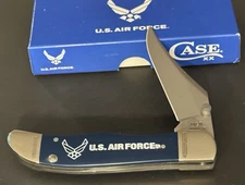 🔥 2021 Case XX 41265AC USAF Mid Fold Hunter Pocket Knife Air Force