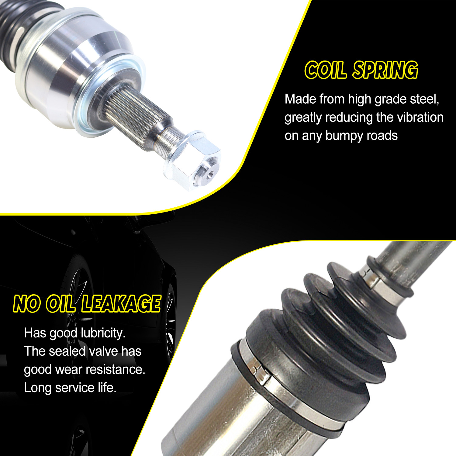Rear CV Axle Joint Shaft for Acura NSX 3.2L V6 Auto Trans 1991-2005