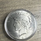 1927-S $1 Peace Silver Dollar 90% Fine Siler, Beautiful Luster