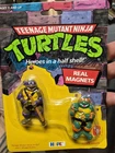 Vintage 1990 TMNT Real Magnets COMPLETE  2 SET