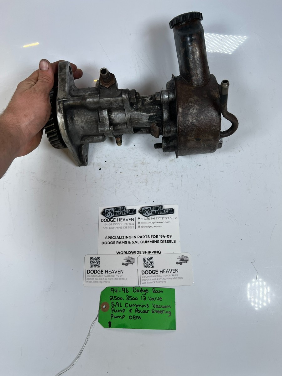 OEM 1994-1996 Dodge Ram 12 Valve 5.9L Cummins Vacuum & Power