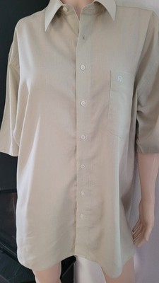 OLYMP Luxor Business-Hemd Gr. XL 44 - Kurzarm - Pistazie Grün - Bügelfrei - TOP