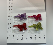 NEW Hair Accessories set of 4 hair combs