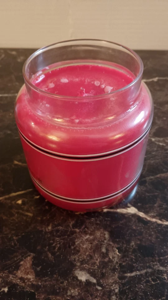 Yankee Candle ~MACINTOSH~ Black Band Candle 14.5 oz Apple Retired  - Image 3 of 3