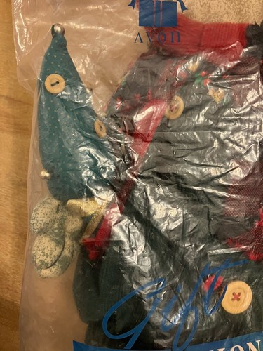 Vintage Avon Caroling Christmas Frog Gift Collection New (READ AD) plush, frog - Picture 6 of 8