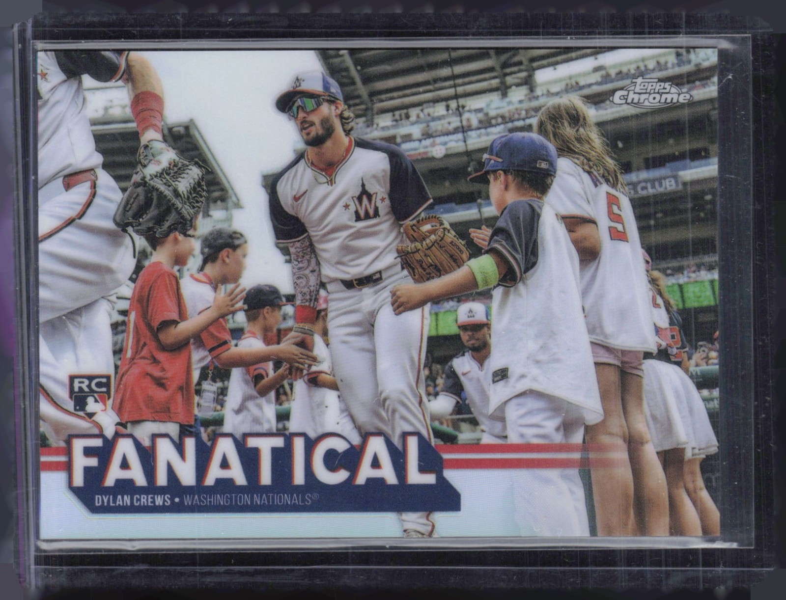 2025 Topps Chrome Fanatical Refractor Dylan Crews RC Rookie