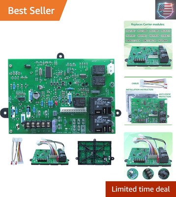 Furnace Control Board Module Compatible with Carrier HK42FZ013, HK42FZ004, HK...