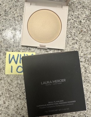 Laura Mercier Real Flawless Luminous Perfect Pressed Powder TRANSLUCENT FULL SZ