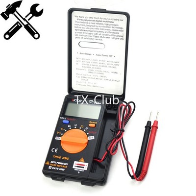 NEW VICTOR VC921 DMM Integrated Personal Handheld Pocket Mini Digital Multimeter