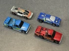 4 Vintage 1980’s Hot Wheels Crack-Ups, Smash Mobile,Sock & Roll, Chevy Trucks