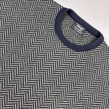 Vintage Ping Karsten Sweater Mens Size 42 Large Cashmere + Merino Wool Scotland