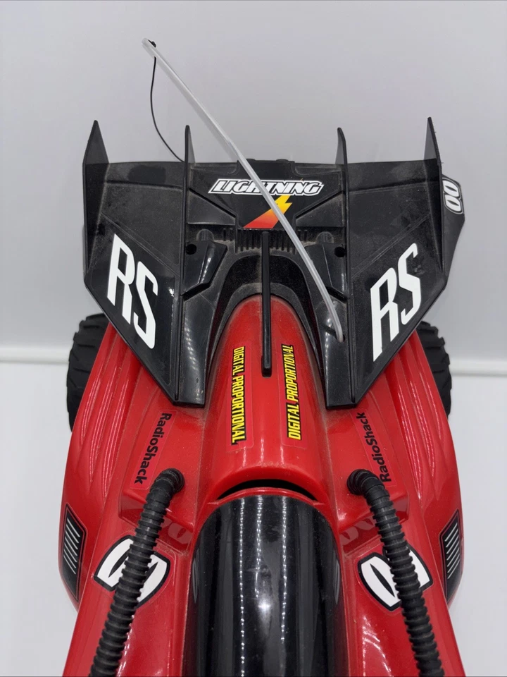 Radio Shack RC Car Lightning High Speed Digital Proportional Car Complete Works! - Image 4 of 4