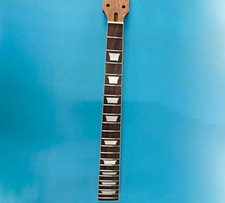 DIY Mahogany Electric Guitar Neck, Rosewood Fingerboard, 22 Frets 24.75 inches