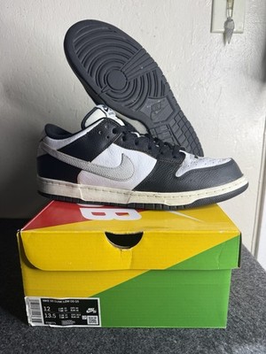 Nike SB Dunk Low HUF San Francisco Size 10 Black White FD8775-001 OG Box