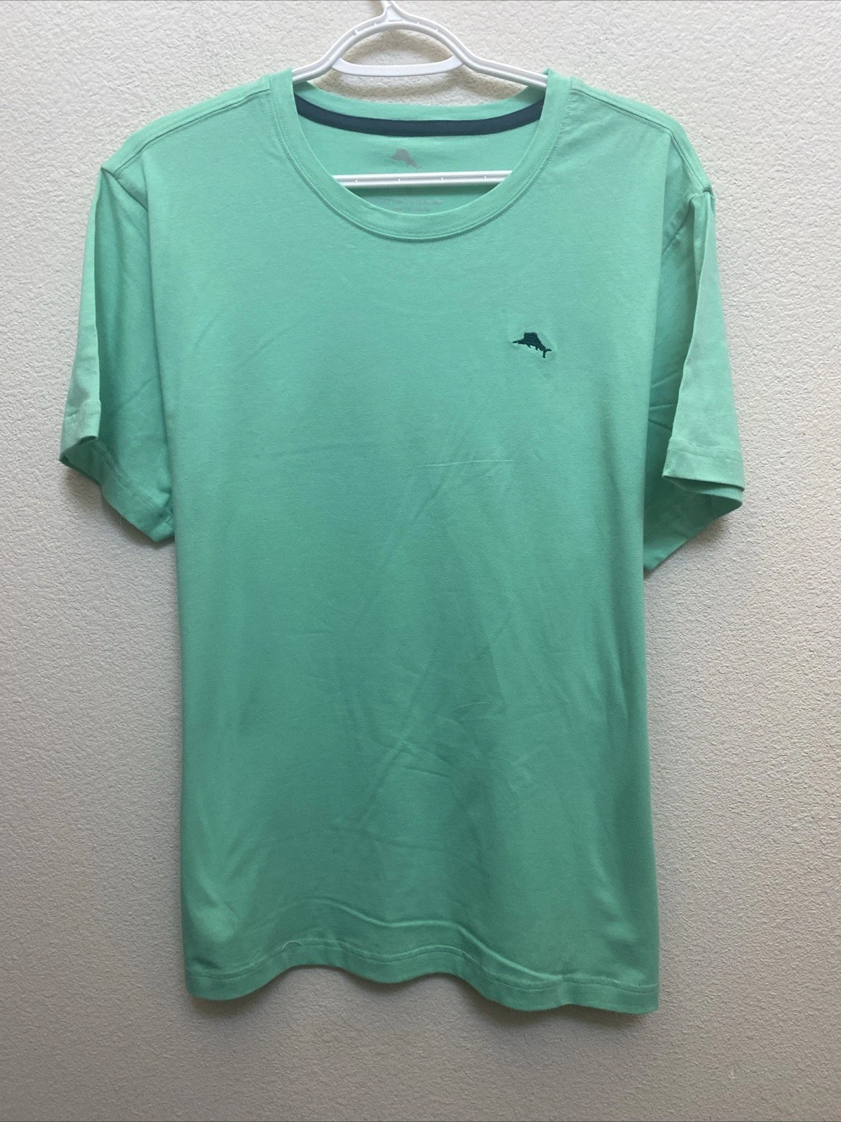 NEW Tommy Bahama Green T-Shirt Cotton Spandex NWT $36 Large