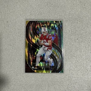 2024 Select Drake Maye - Green and Yellow Shock Prizm - Premier Level #113 (RC)