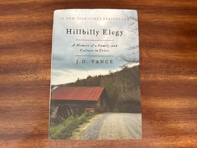 Hillbilly Elegy by J. D. Vance (2016, Hardcover) FREE SHIPPING