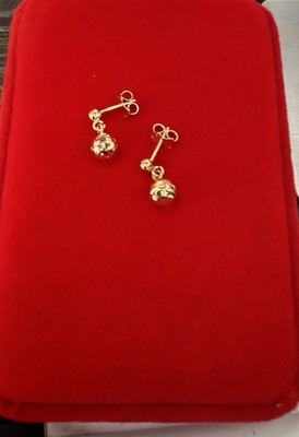 Ohrringe 18 Karat Saudi Gold