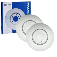 2x HELLA PAGID BREMSSCHEIBEN Ø350mm VORNE passend für JAGUAR F-PACE I-PACE LAND 