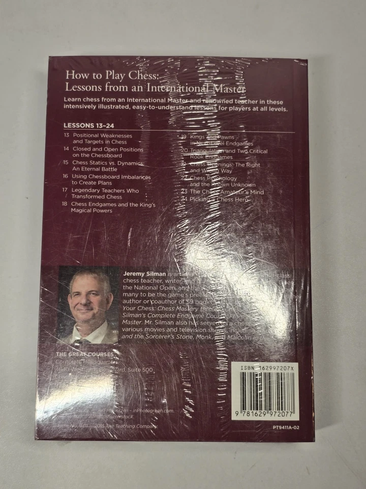 Great Courses How to Play Chess: Lessons from an International Master 2 Book Set - Image 4 of 4