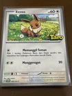 Limited Pokemon Indonesia Taro Stamp Promo Eevee  285/SV-P