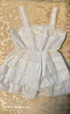 Girls Petticoat Slip Size 2T Cotton Sears Ruffled 35 1/2- 38
