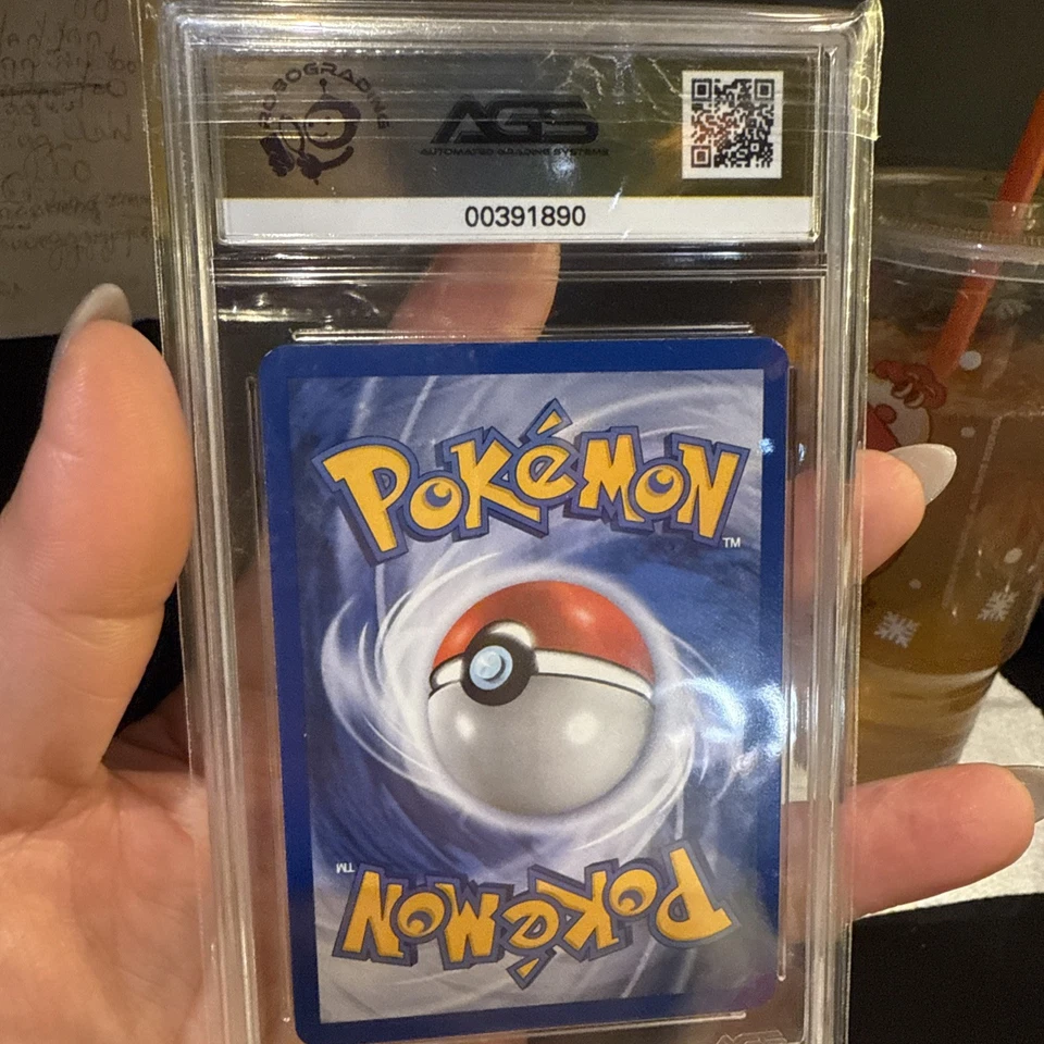 Vintage 2000 Pokemon Team Rocket 49/82 Abra 1st Edition Graded AGS 10 Gem - Image 3 of 3