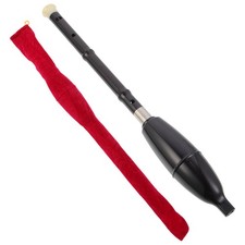  Bawu Flute Chinese Musical Instrument Wind with Storage Bag Woodwind