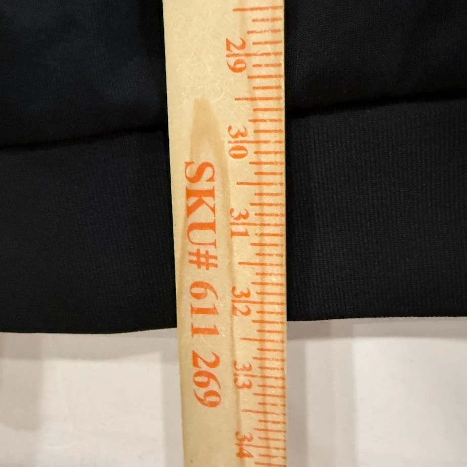 Puma Hombres 3XL Negro Blanco Chaqueta de Pista Cremallera Completa Atlética Retro Foto 4 de 4