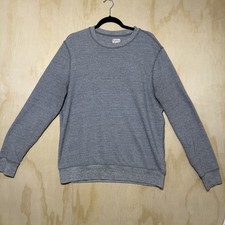 J.Crew Knit Sweatshirt Gray Crewneck Pullover Long Sleeve Mens Large
