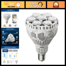 Bright 45W LED Light Bulb 6000 Lumens, 400W Equivalent, 5000K Daylight, E26/E39,