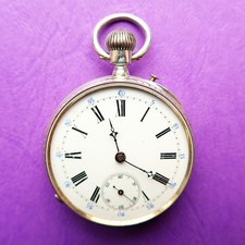 Speciale Uomo Tasca , Argento, Ankerhemmung, Buona Funktion-Wohl Vor 1900