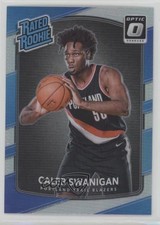 2017-18 Panini Donruss Optic Rated Rookie Holo Prizm Caleb Swanigan #175 0pl