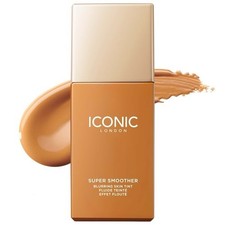 ICONIC LONDON Super Smoother Blurring Skin Tint - Golden Medium 1.05 Oz New