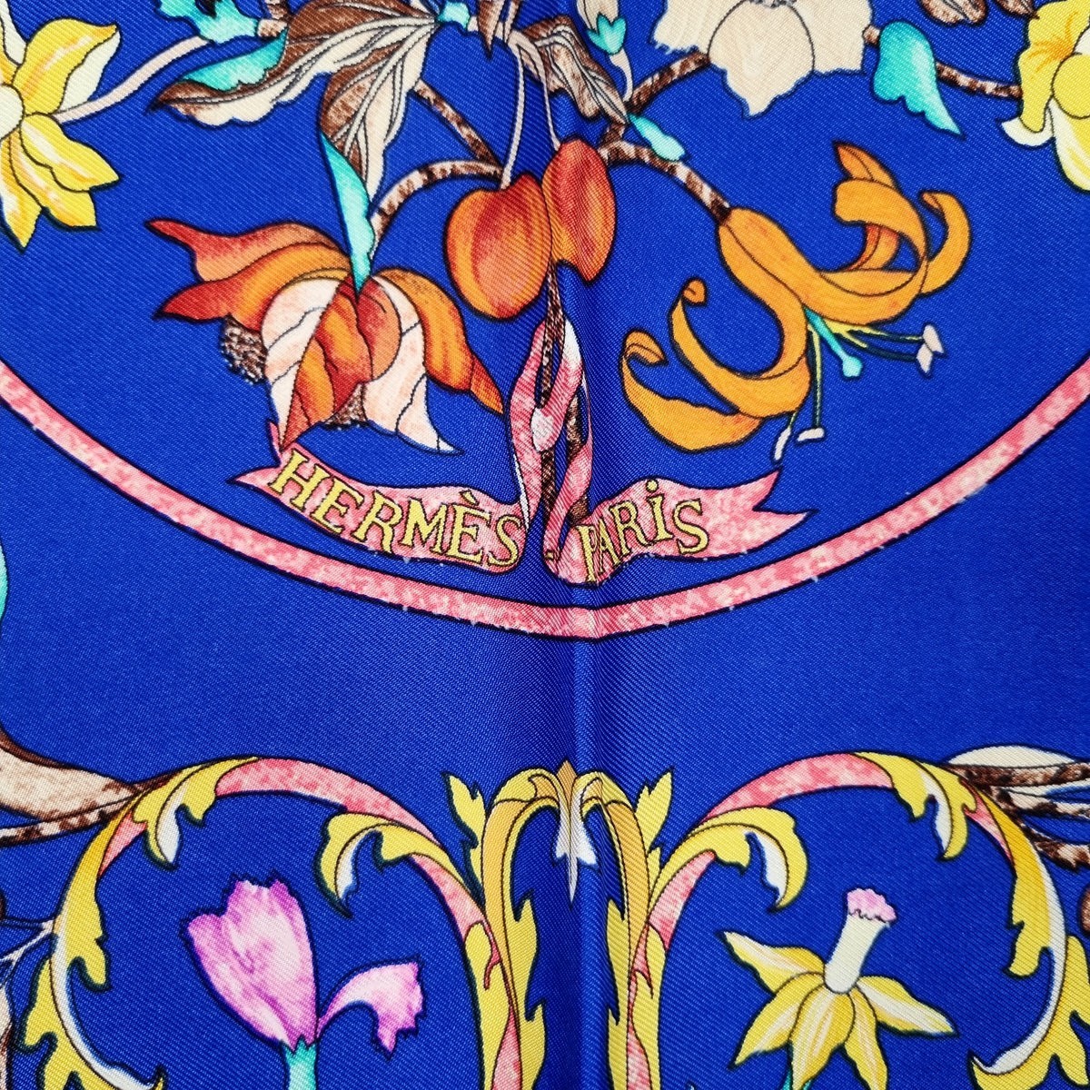 RARE VINTAGE HERMES Silk Scarf 