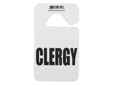 Auto Hangtab-Clergy Pack of 6 