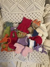 Handmade Mixture Of Barbie Type Dolls Clothes Used Item