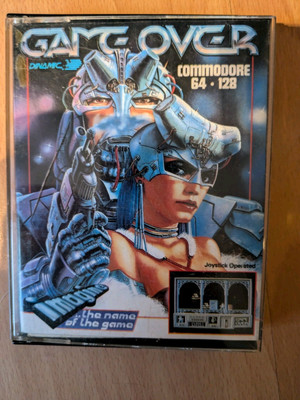 Game Over Commodore 64 C64 mit Anleitung von Imagine