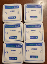 6 Individually Wrapped ConvaTec 839005 Eakin Cohesive SLIMS Barrier Seals  NEW