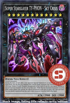 Super Starslayer Ty-Phon - Sky Crisis RA04-DE072 Ultra Rare 1. Auflage