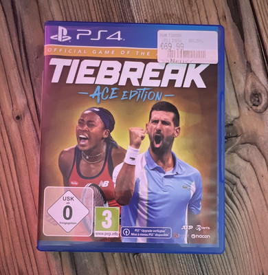 TIEBREAK Ace Edition für Sony PlayStation 4 PAL USK 0 Sport Tennis 2024 PS5