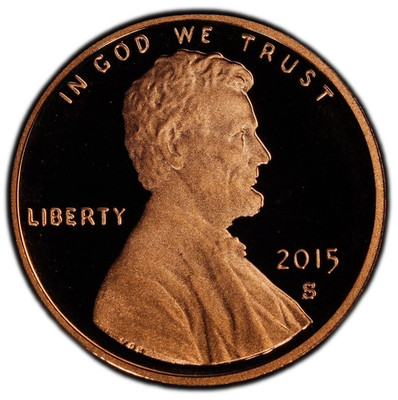 2015-S Proof Lincoln Shield Cent 1C