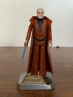 Vintage Kenner Star Wars GREY HAIR Obi Wan Kenobi Figure w/Lightsaber NO COO