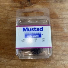 Mustad 3551-BR-18-25 Classic Treble Size 18 25 Count In Box NOS