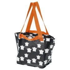 IKEA Halloween Ghost Black/White Reusable shopping Tote/Bag 2025 NEW