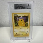 Pokémon Base Set Shadowless 1st Edition Pikachu Ghost Stamp Error BGS 8