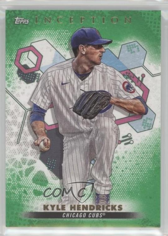 2022 Topps Inception Green Kyle Hendricks #25 0s5s