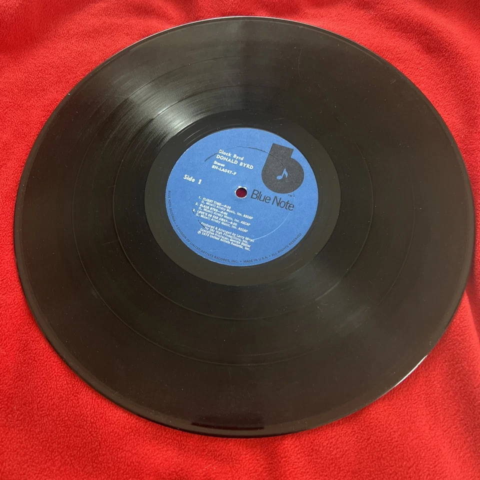 DONALD BYRD-BLACK BYRD-BLUE NOTE-VINYL-LP-BN-LA047-F-‘73-JAZZ-BOP-FUNK - Image 3 of 4