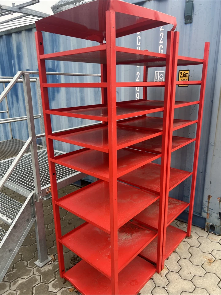 Schwerlastregal In Rot Aus Stahl (Würth) - Bild 3 von 3