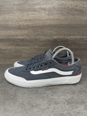 Vans Chima Pro 2 Sneakers Mens Size 8 Blue Suede Low Top Skateboarding